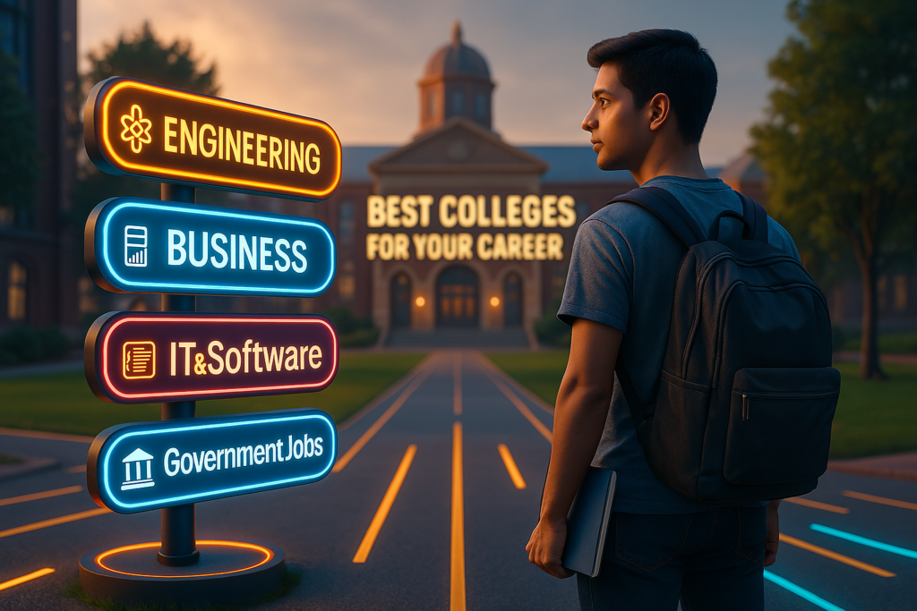 Top colleges in India for engineering, medical, and management courses featured on xgyan.in