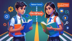 Read more about the article 10वीं के बाद Diploma vs 11वीं–12वीं: क्या चुने? पूरी Comparison और Career Guide