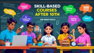 Read more about the article 10वीं के बाद Skill-Based Courses: कम समय में करियर बनाने के लिए बेस्ट ऑप्शन्स